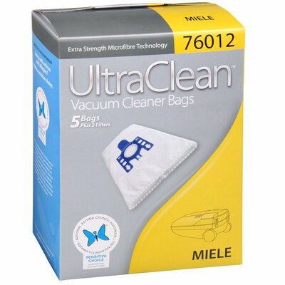 Ultra Clean Vacuum Cleaner Bags MIELE BLACK JEWEL