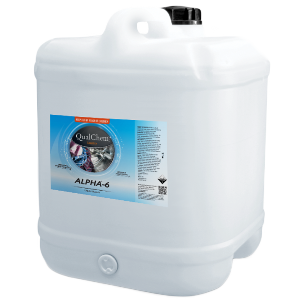 Alpha-6 - Liquid Bleach 20L - Qualchem