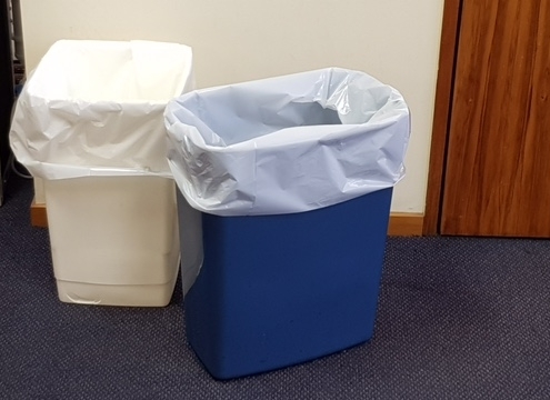 Bin Liners/Rubbish Bags 230X220X500-30 WHITE MEDIUM.KITCHEN.TIDY - Flexoplas