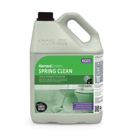 Multipurpose Cleaner Neutral Spring Clean 5Litres - Kemsol Green