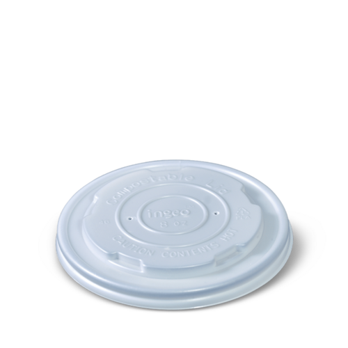 12 / 16 / 24oz PLA Lid Opaque Fits 12/16/24oz - Detpak