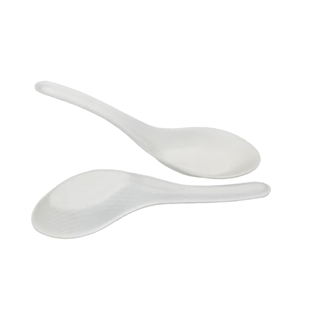 Sugarcane Cutlery Soup Spoon - Green Choice