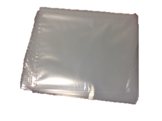 Stock Bags - Standard 250X400-30 Natural Bags Wrapped Pack 250 - Flexoplas