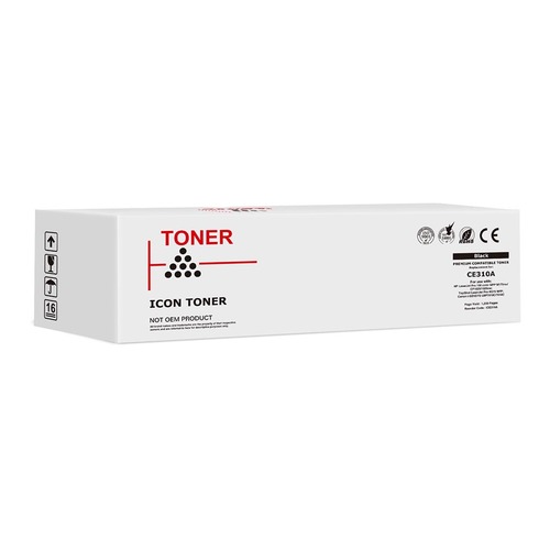 Icon Compatible HP CE310A Black Toner Cartridge (126A)